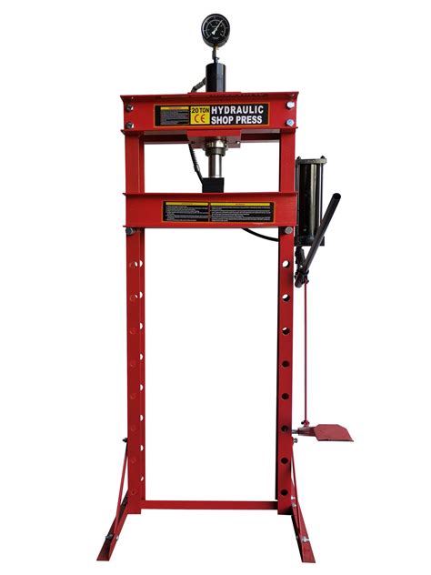 New 20 Ton Shop Press And Foot Pedal 97333f Uncle Wieners Wholesale