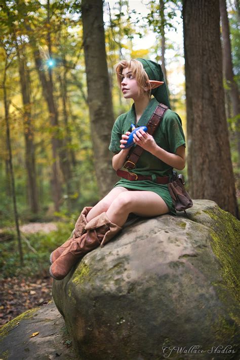 Photographer Young Link Cosplay From Legend Of Zelda Ocarina Of Time