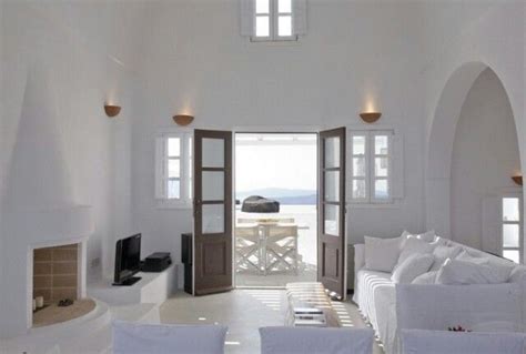 Cool Greek Interior Interior Santorini Hotels Home