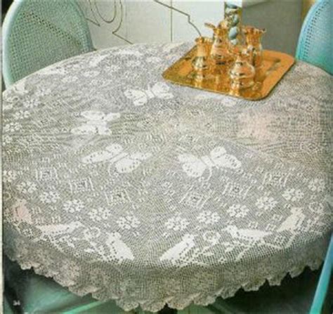 Parents may receive compensation when you clic. Round Crochet Tablecloth Patterns - Crochet For Beginners