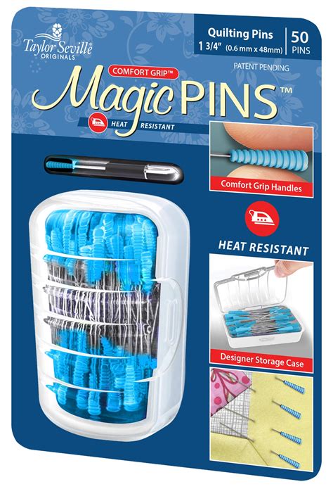 Magic Pins Quilting Pins 50 Pins 766152217153