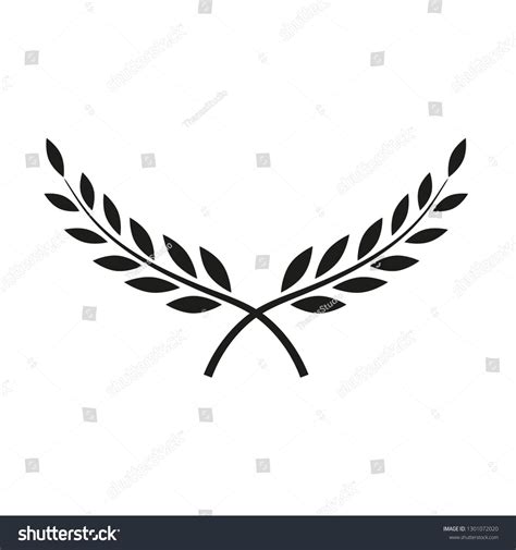 Symbol Of Victory Branches Of Olives Laurel Wreath Awards Roman