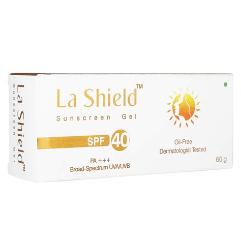 Glenmark La Shield La Shield Sunscreen Gel Spf 40 White 60 G