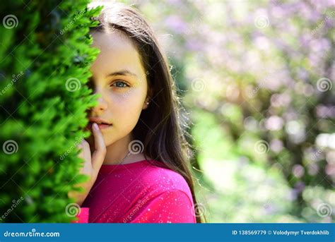 She Is So Beautiful Cute Girl On Spring Nature Pretty Girl With Young