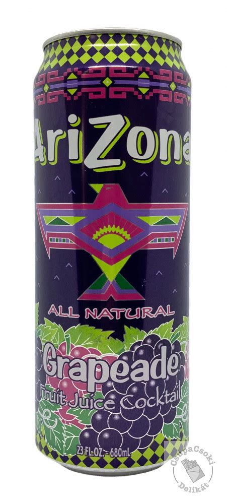 Arizona Grapeade Fruit Juice Coctail Üdítő 680ml