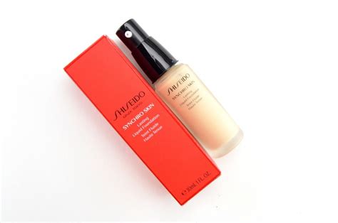 Shiseido Synchro Skin Lasting Liquid Foundation Review The Pink
