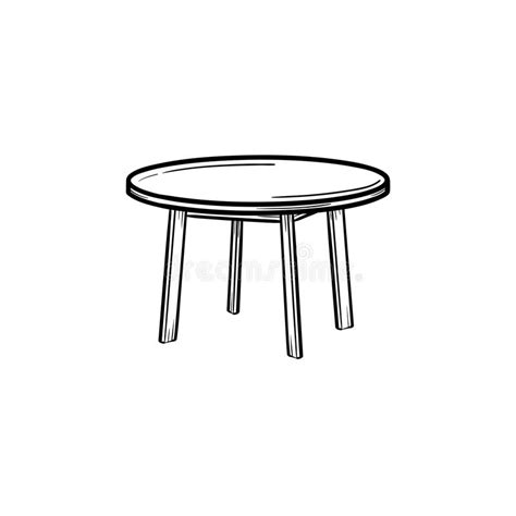 Drawing Round Banquet Table Stock Illustrations 43 Drawing Round