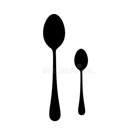 Spoon For Serving The Table Vector Image Stock Vector Illustration