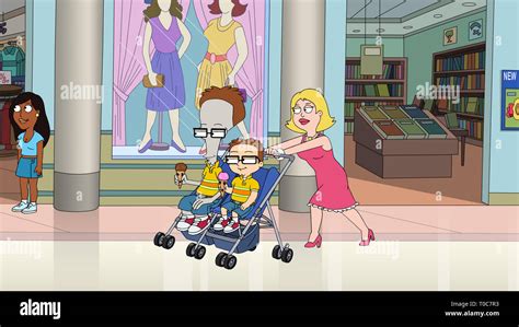 american dad from left roger voice seth macfarlane steve smith voice scott grimes