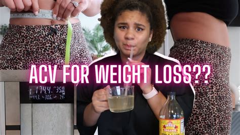I Tried Apple Cider Vinegar For 1 Week For Weight Loss Im Shook