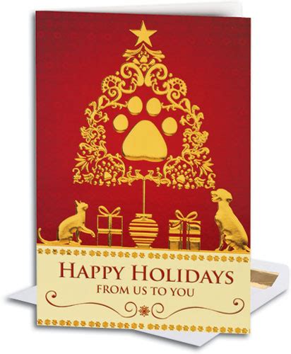 Golden Tree Premium Folding Card SmartPractice Veterinary