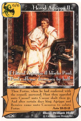 Herod Agrippa Ii Ap Redemption Wiki Fandom Powered By Wikia