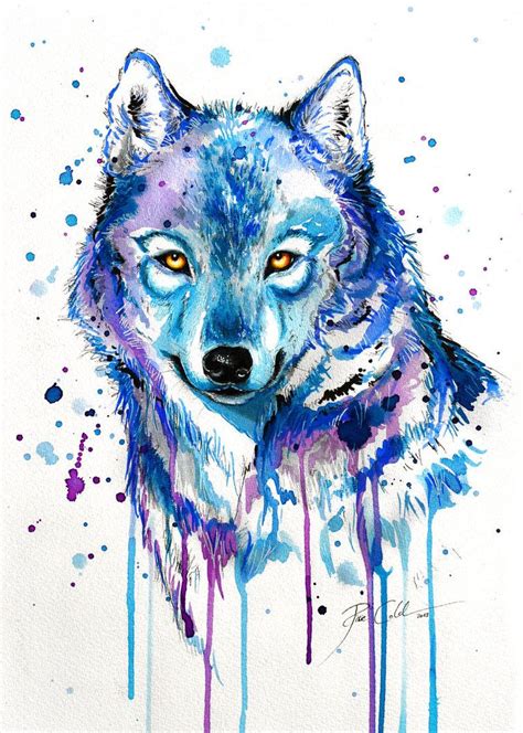 Black Rainbow Fire By Lucky978 On Deviantart Tattoo Watercolor Wolf