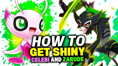 How To Get Shiny Celebi And Mythical Pokemon Zarude In Pokemon Sword And