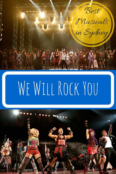 We Will Rock You Sydneys Best Stage Shows Adventure Baby