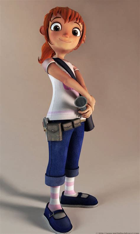 15 Creative 3d Cartoon Character Designs By Andrew