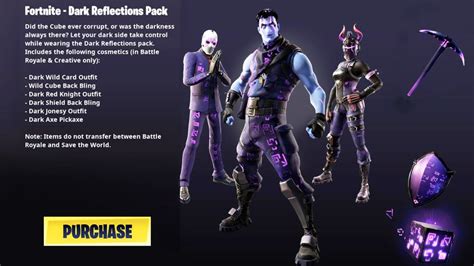 How To Get The Dark Reflection Bundle Early Item Shop Fortnite