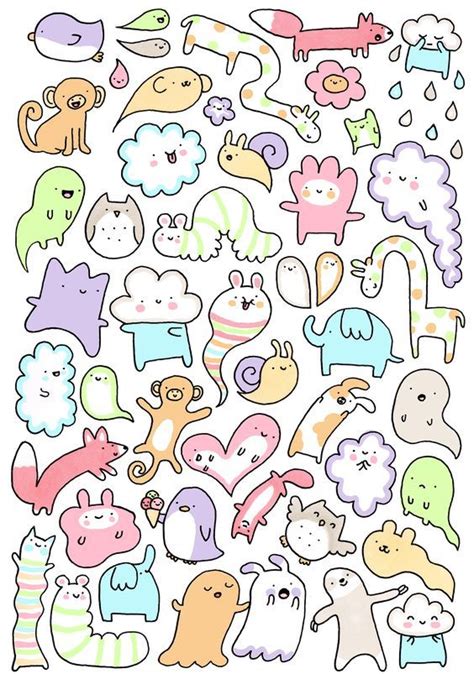 Imagen Relacionada Cute Doodles Kawaii Doodles Animal Doodles