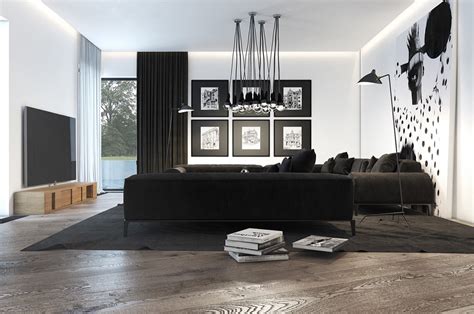 Black And White Living Room Designs With Trendy And Perfect Decor Ideas