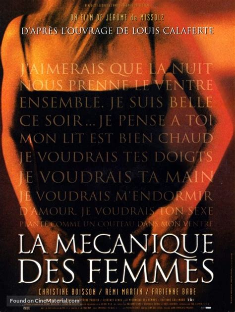 la mécanique des femmes 2000 french movie poster