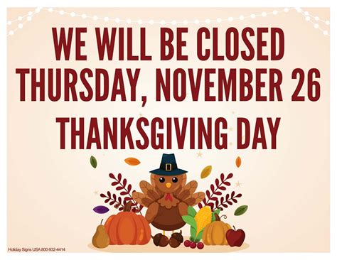 Thanksgiving day for the year 2020 is celebrated/ observed on thursday, november 26th. 10. Thanksgiving Day-2020-Horz - Holiday Signs USA