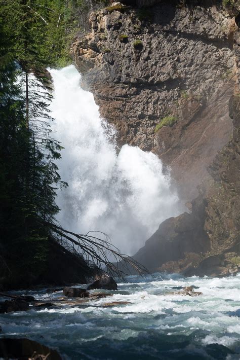 Lower Bugaboo Falls British Columbia Canada World Waterfall Database