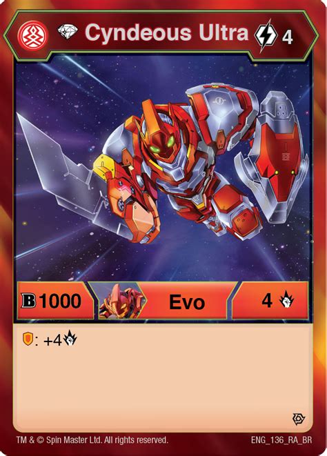 Maybe you would like to learn more about one of these? Diamond Cyndeous Ultra (Bakugan Resurgence) - The Bakugan Wiki