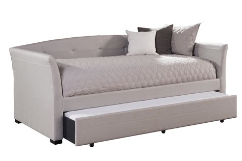 Hillsdale Morgan Morgan Upholstered Twin Daybed With Trundle Lindys Furniture Company Bed