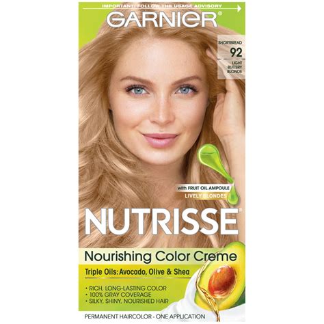 Garnier Nutrisse Nourishing Hair Color Creme Light Buttery Blonde Walmart Com