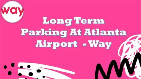Ppt Long Term Parking At Atlanta Airport Way Powerpoint