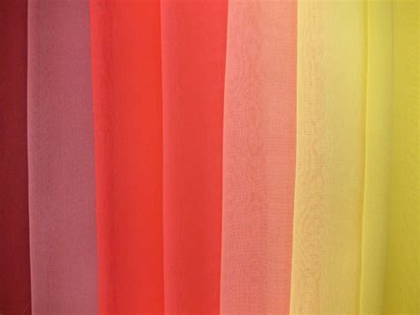 Ombré Silk Chiffon In Sunset Bandj Fabrics