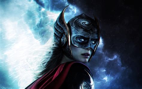 Jane Foster Wallpaper 4k Thor Love And Thunder Female Thor Graphics