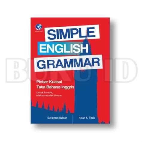 Jual Premium Buku Simple English Grammar Pintar Kuasai Tata Bahasa
