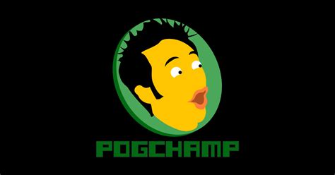 Pogchamp For Light Colored Shirts Pogchamp Sticker Teepublic Uk