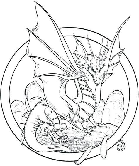 Drawing with coloured pencil crayons. Dragon Coloring Pages For Kids at GetColorings.com | Free ...