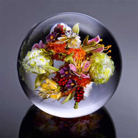 Glass Art With Nature’s Beauty At Its Heart Awesome Paul Stankard Paperweights Beautifulnow