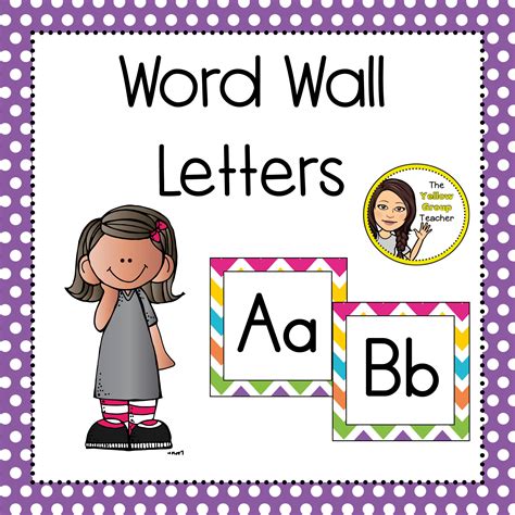 Word Wall Letters • Teacha