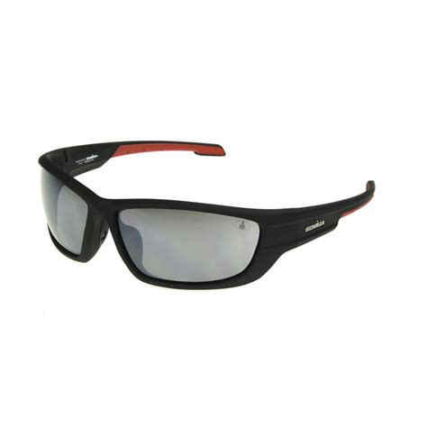 Ironman Ironman Mens Black Wrap Sunglasses Qq11