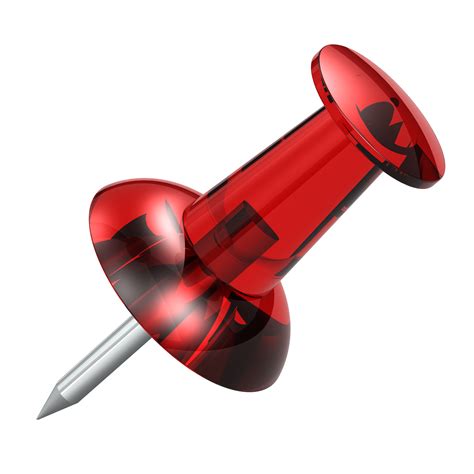 School Surplies Push Pin Red No Back Free Images At Vector Clip Art Online