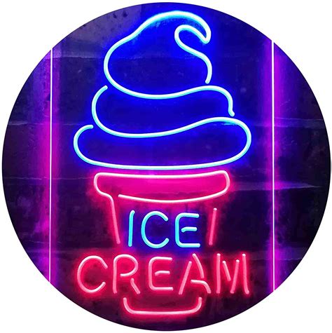 Ice Cream Cones Led Neon Light Sign Way Up Ts