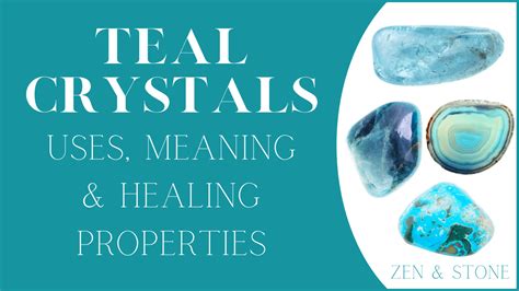Teal Crystals Uses Meaning And Healing Properties