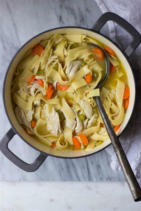 Serve it as a main course, or without rice as a. Old-Fashioned Chicken Noodle Soup - The Gourmet RD