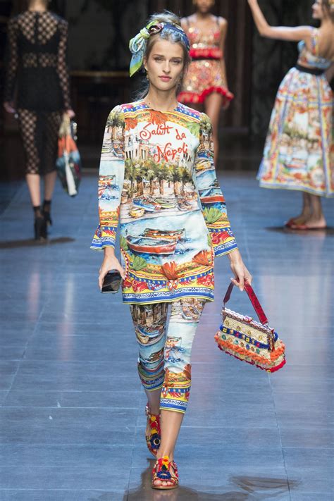 Dolce And Gabbana Spring 2016 Ready To Wear Couture Mode Couture Fashion