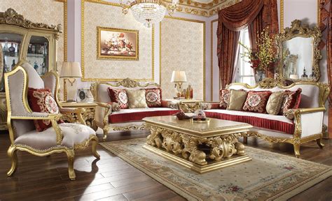 Hd 31 Homey Design Upholstery Living Room Set Victorian