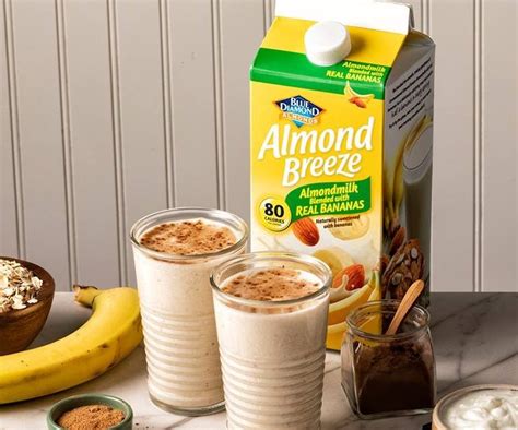 Almond Breeze Almond Milk Now Comes In Numerous Sweetened And Unsweetened