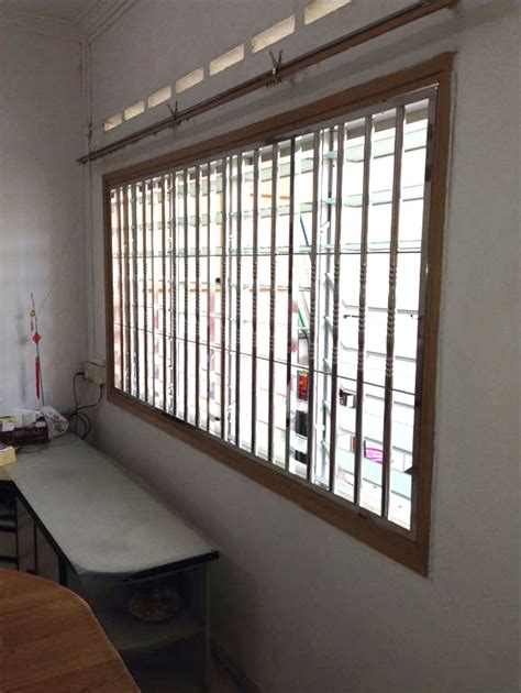 Ms grill renovation works hhh star renovation construction. Stainless Steel Grill - Top 1 Singapore Safety Window