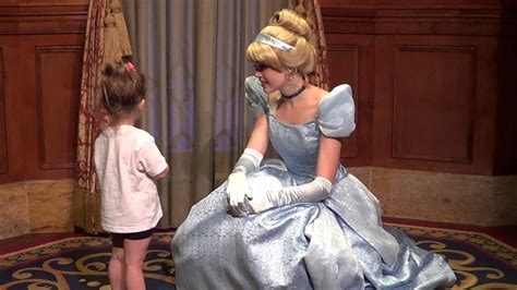 Meeting Cinderella Disney 215 Youtube