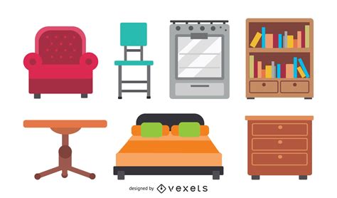 Rounded Furniture Icon Vector Vector Download
