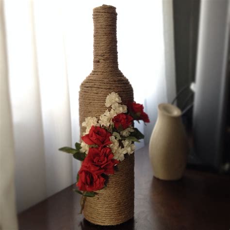 Twine Wrapped Wine Bottles For Ts Home Decor By Simplysinatra