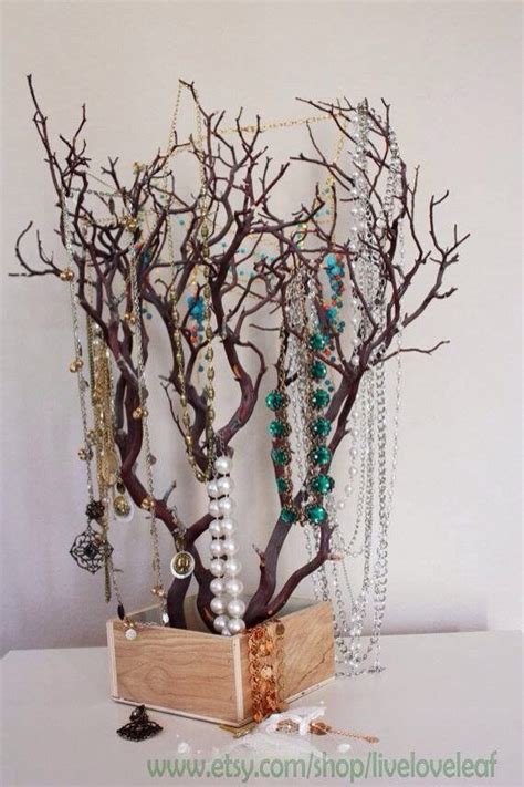 Diy Tree Branches 🌸🎀🎀 Tree Jewelry Organizer Tree Branch Decor Diy Tree